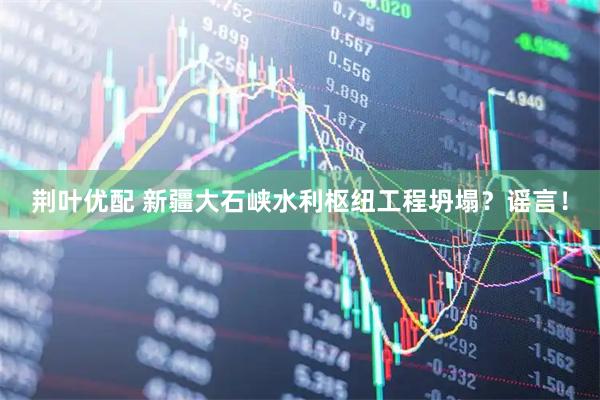 荆叶优配 新疆大石峡水利枢纽工程坍塌？谣言！